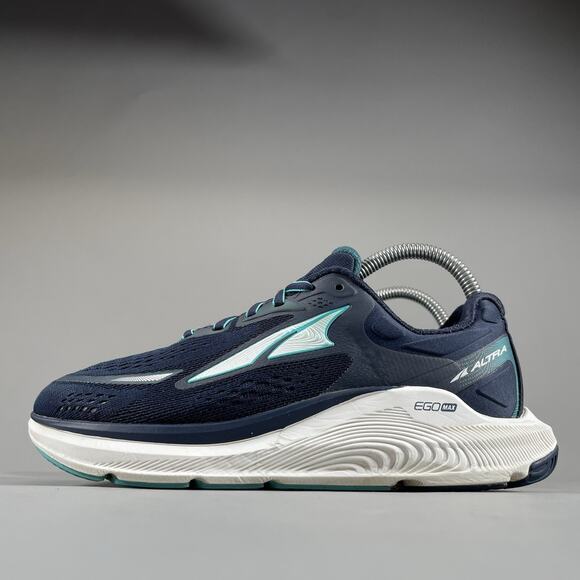 Altra Shoes - Altra Paradigm 6.0 Women’s Size 7 Blue White Athletic Shoes Running Sneakers GUC